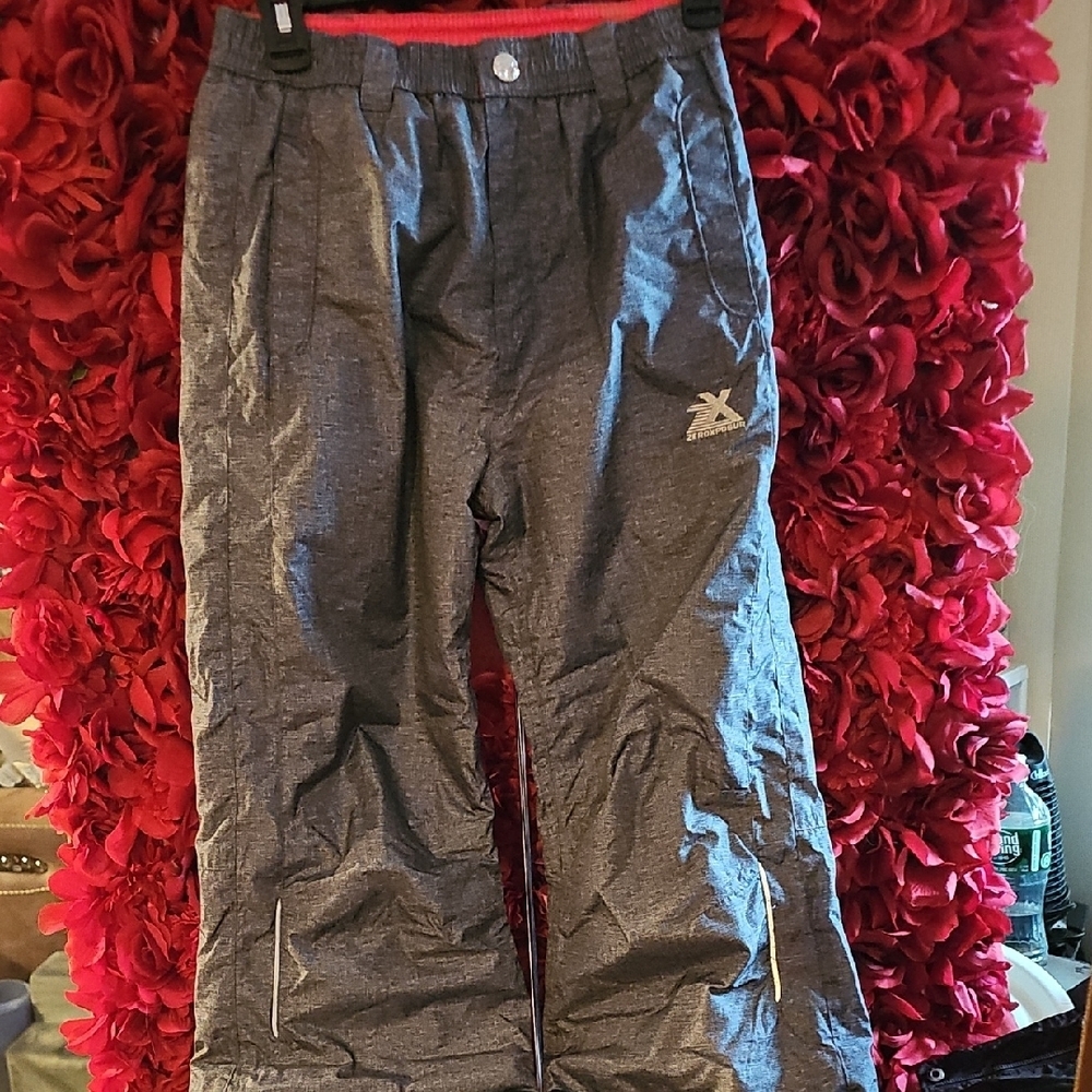 Zero Exposure Kids Gray Snow Pants Size 14/16 Like New